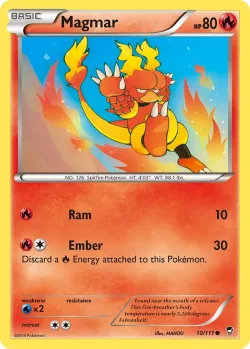 Magmar #10/111 · Pokémon