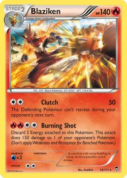 Blaziken #14/111 · Pokémon