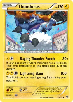 Thundurus #33/111 · Pokémon