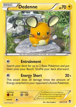 Dedenne #34/111 · Pokémon