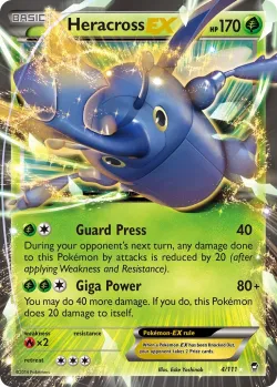 Heracross-EX #4/111 · Pokémon