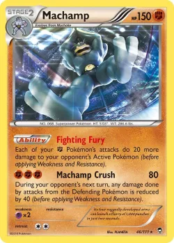 Machamp #46/111 · Pokémon