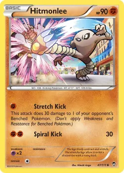 Hitmonlee #47/111 · Pokémon