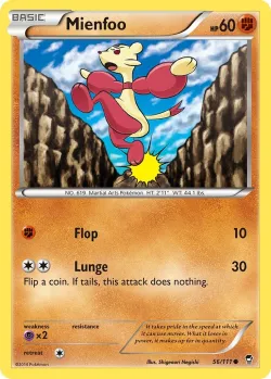 Mienfoo #56/111 · Pokémon