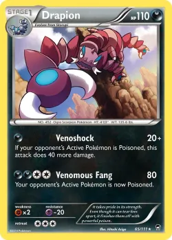 Drapion #65/111 · Pokémon