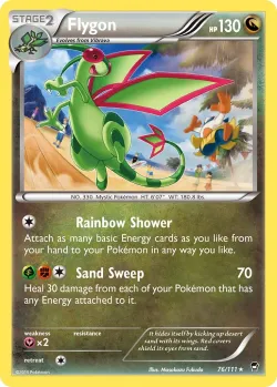 Flygon #76/111 · Pokémon
