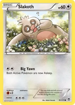 Slakoth #81/111 · Pokémon
