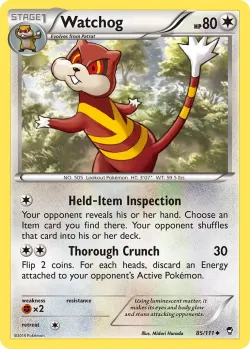Watchog #85/111 · Pokémon