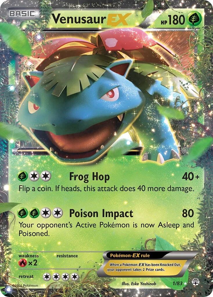 Venusaur-EX 「GEN 1/83」「EN」