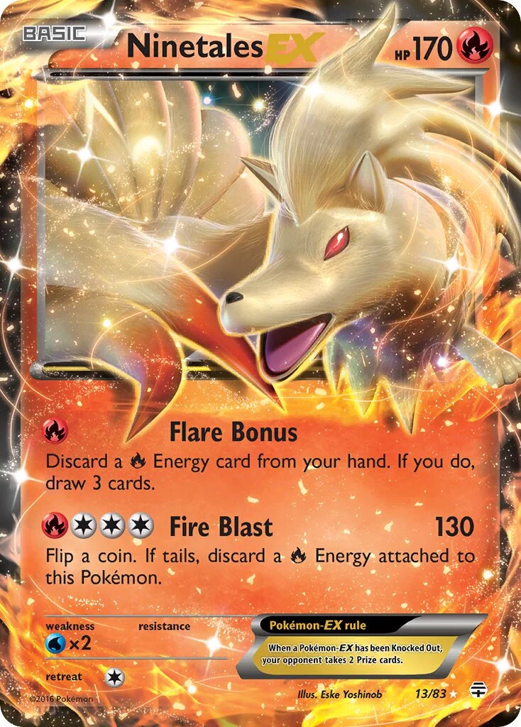 Ninetales-EX 「GEN 13/83」「EN」