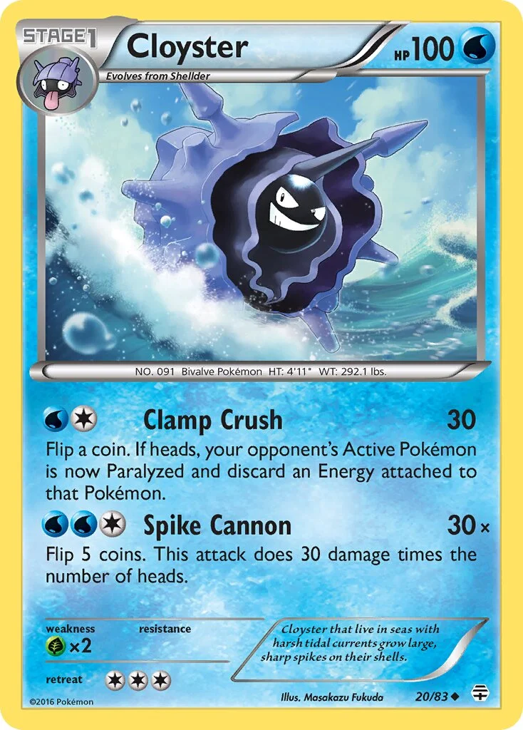Cloyster 「GEN 20/83」「EN」