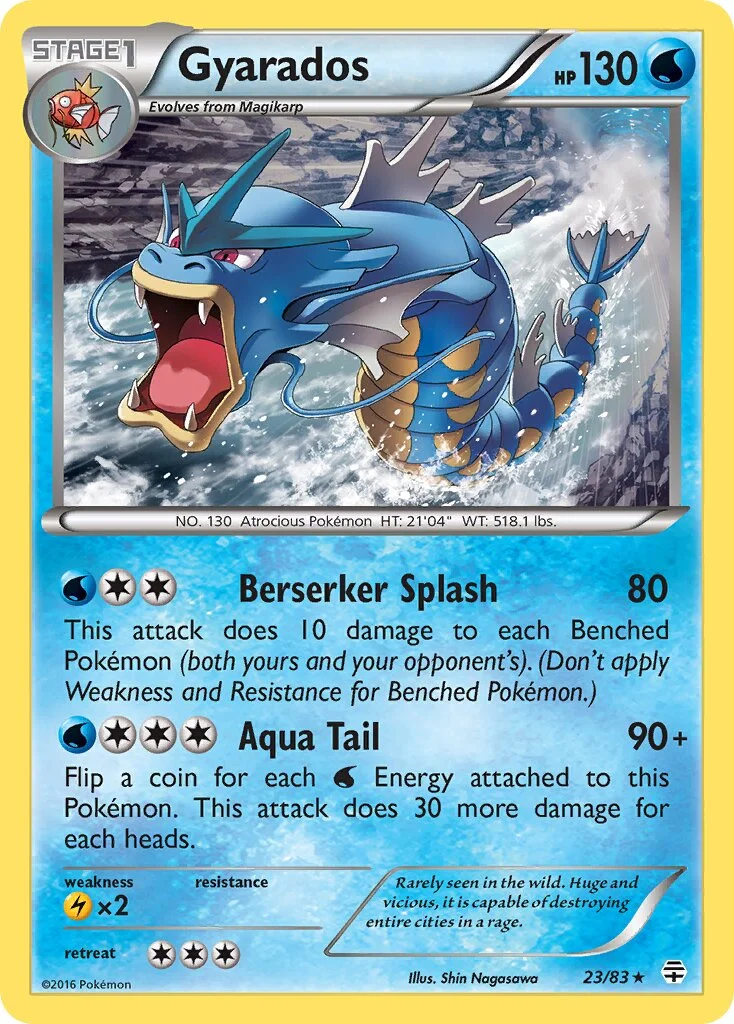 Gyarados 「GEN 23/83」「EN」