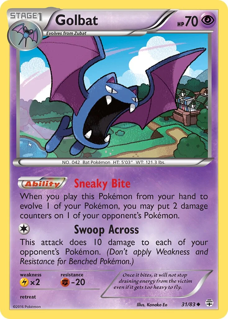 Golbat 「GEN 31/83」「EN」