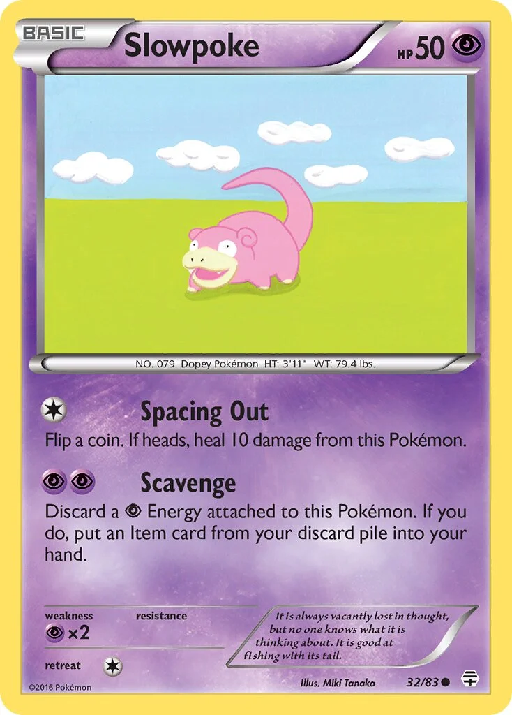Slowpoke 「GEN 32/83」「EN」