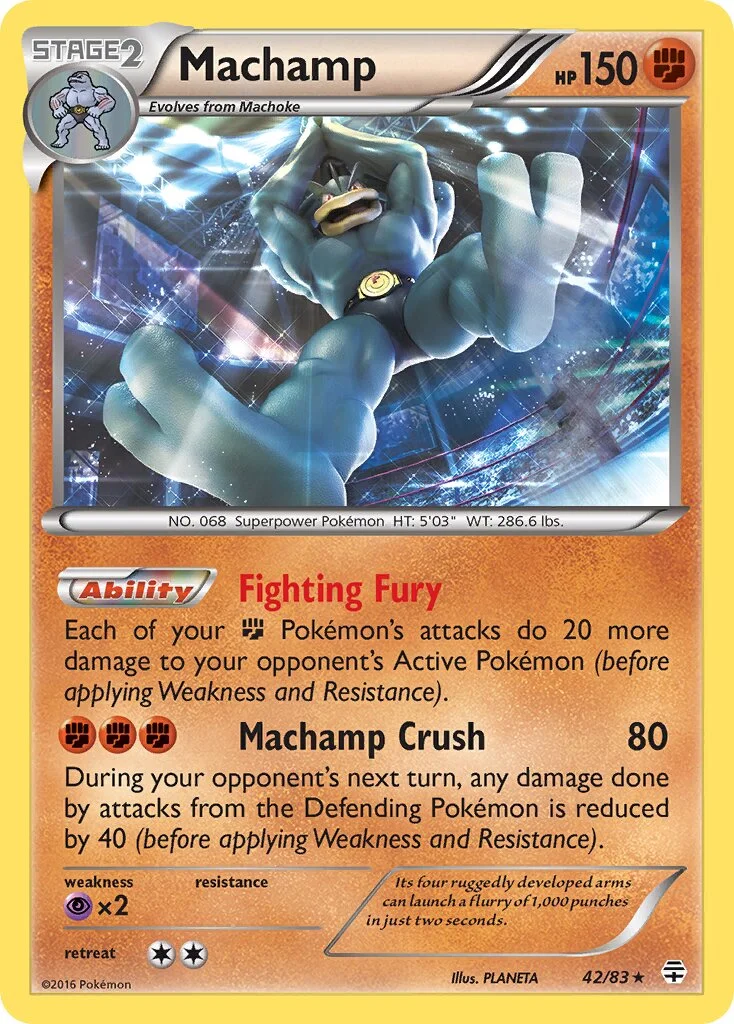Machamp 「GEN 42/83」「EN」