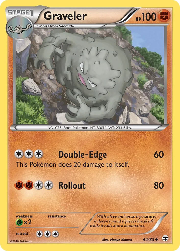 Graveler 「GEN 44/83」「EN」