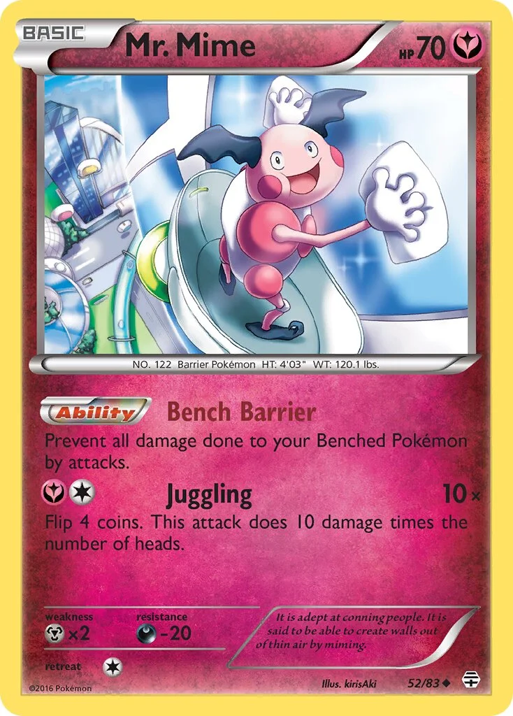Mr. Mime 「GEN 52/83」「EN」