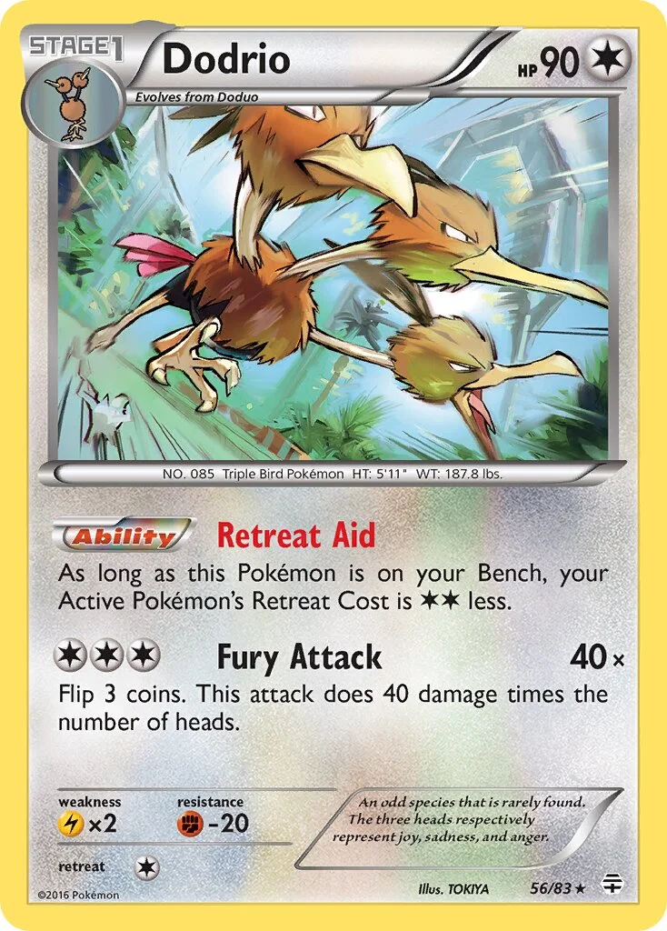 Dodrio 「GEN 56/83」「EN」