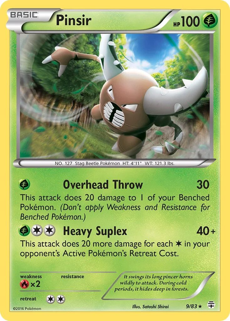 Pinsir 「GEN 9/83」「EN」