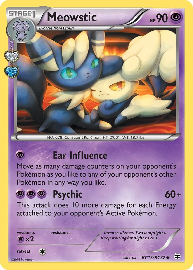 Meowstic 「GEN RC15/RC32」「EN」