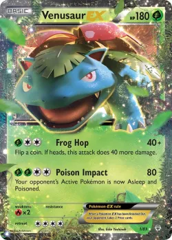 Venusaur-EX #1/83 · Pokémon