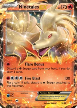 Ninetales-EX #13/83 · Pokémon