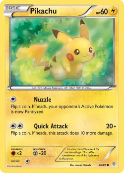 Pikachu #26/83 · Pokémon