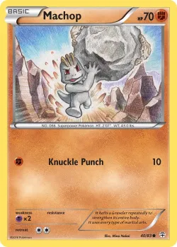 Machop #40/83 · Pokémon