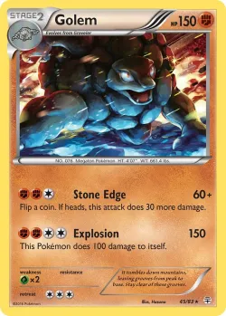 Golem #45/83 · Pokémon