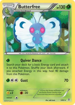 Butterfree #5/83 · Pokémon