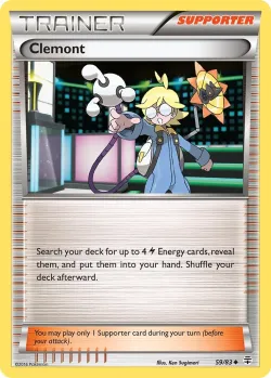 Clemont #59/83 · Pokémon