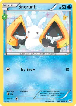 Snorunt #RC7/RC32 · Pokémon
