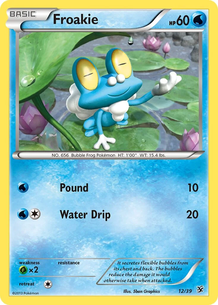 Froakie 「KSS 12/39」「EN」