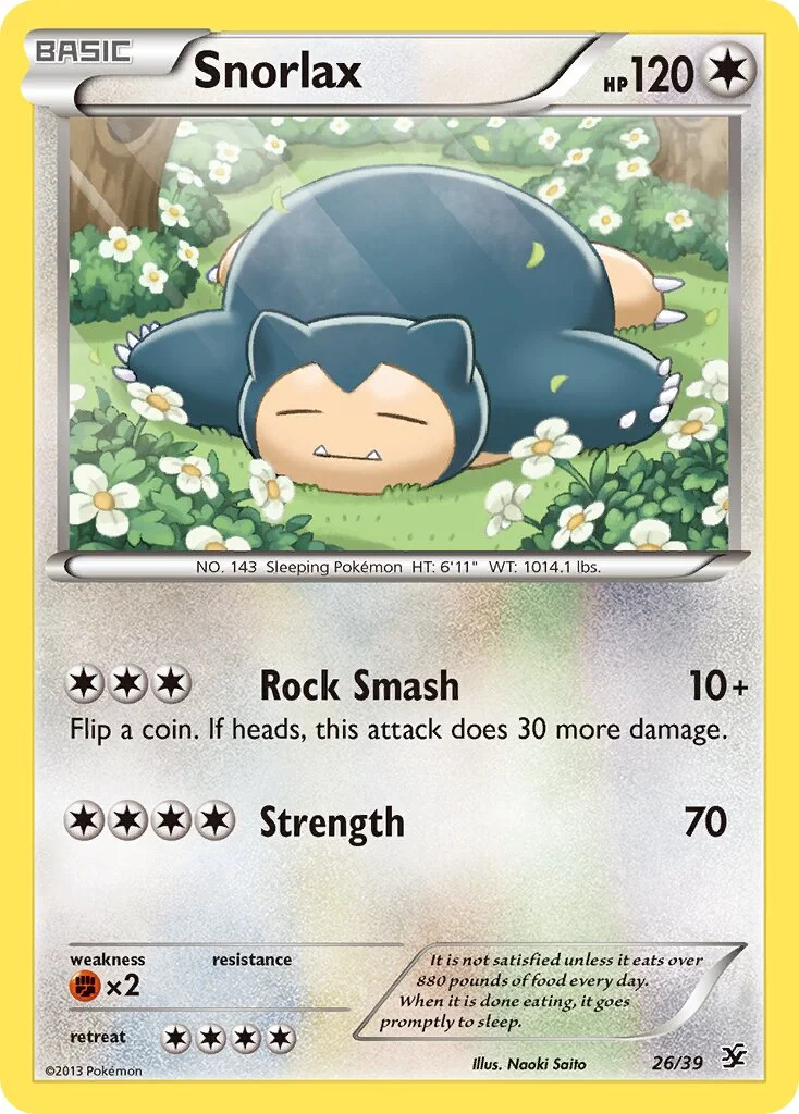 Snorlax 「KSS 26/39」「EN」