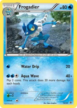 Frogadier #13/39 · Pokémon