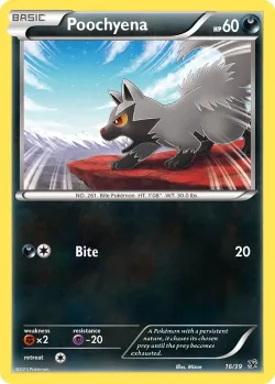 Poochyena 「KSS 16/39」「EN」