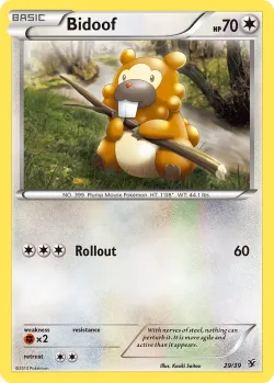 Bidoof 「KSS 29/39」「EN」