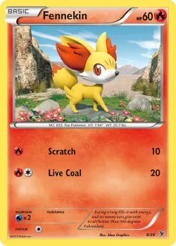 Fennekin #8/39 · Pokémon