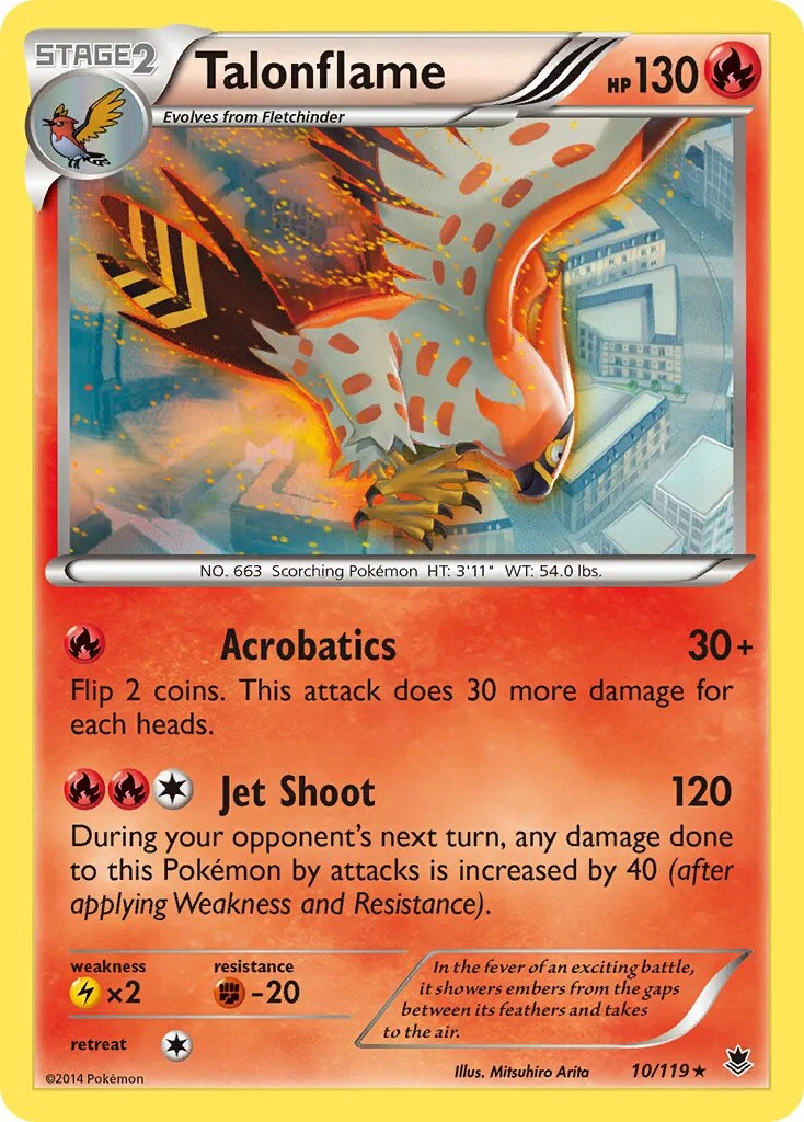 Talonflame 「PHF 10/119」「EN」