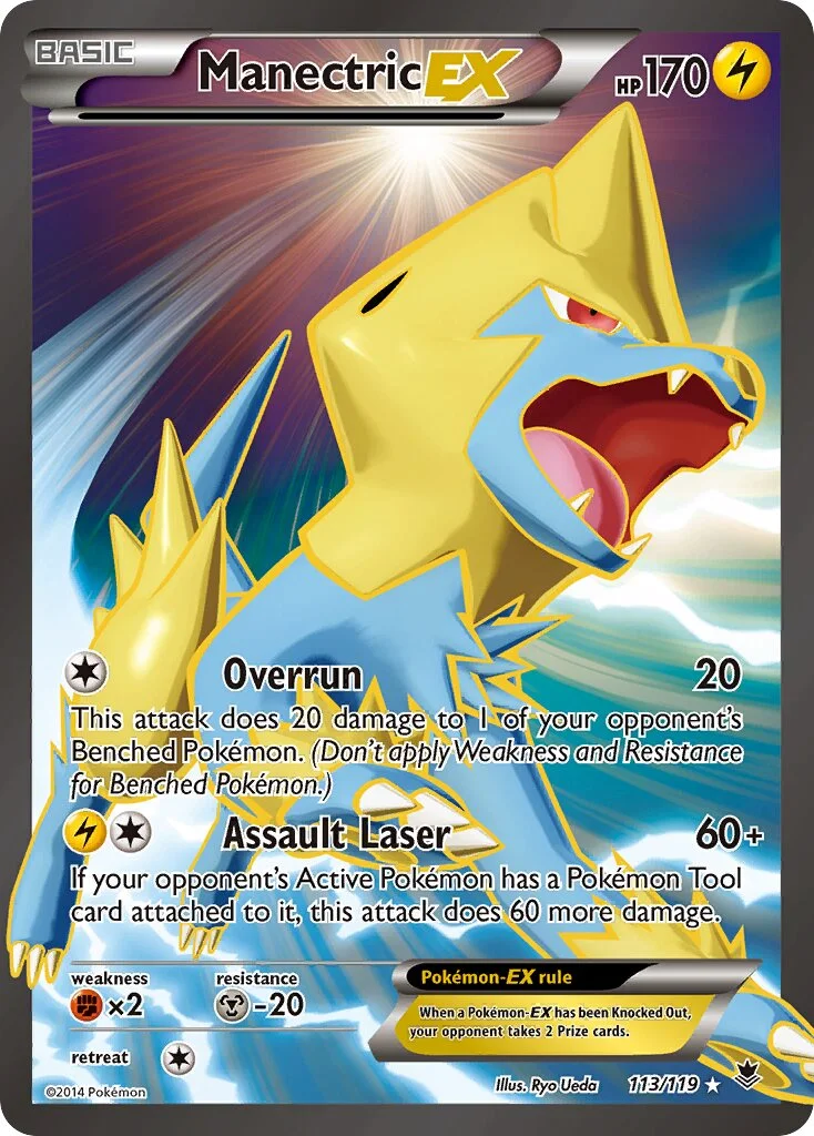 Manectric-EX 「PHF 113/119」「EN」