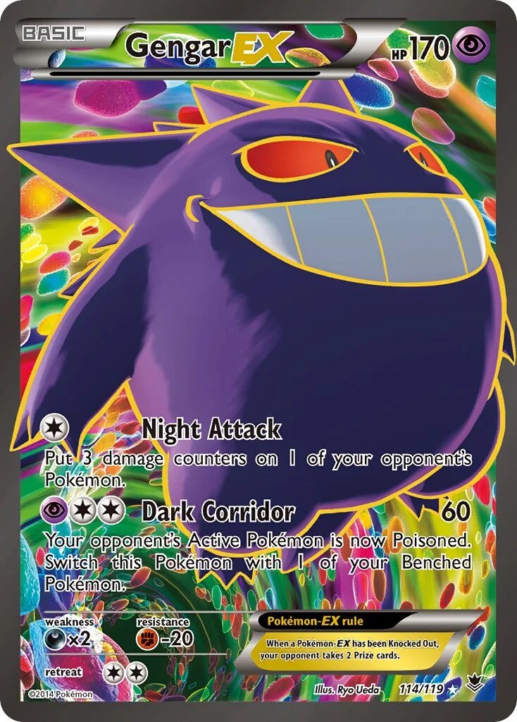 Gengar-EX 「PHF 114/119」「EN」