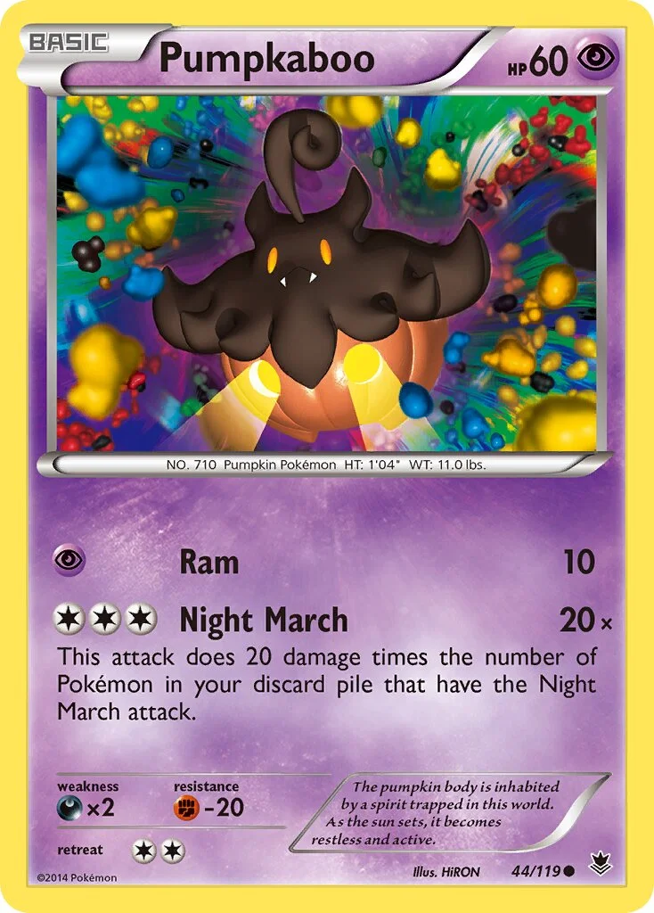 Pumpkaboo 「PHF 44/119」「EN」