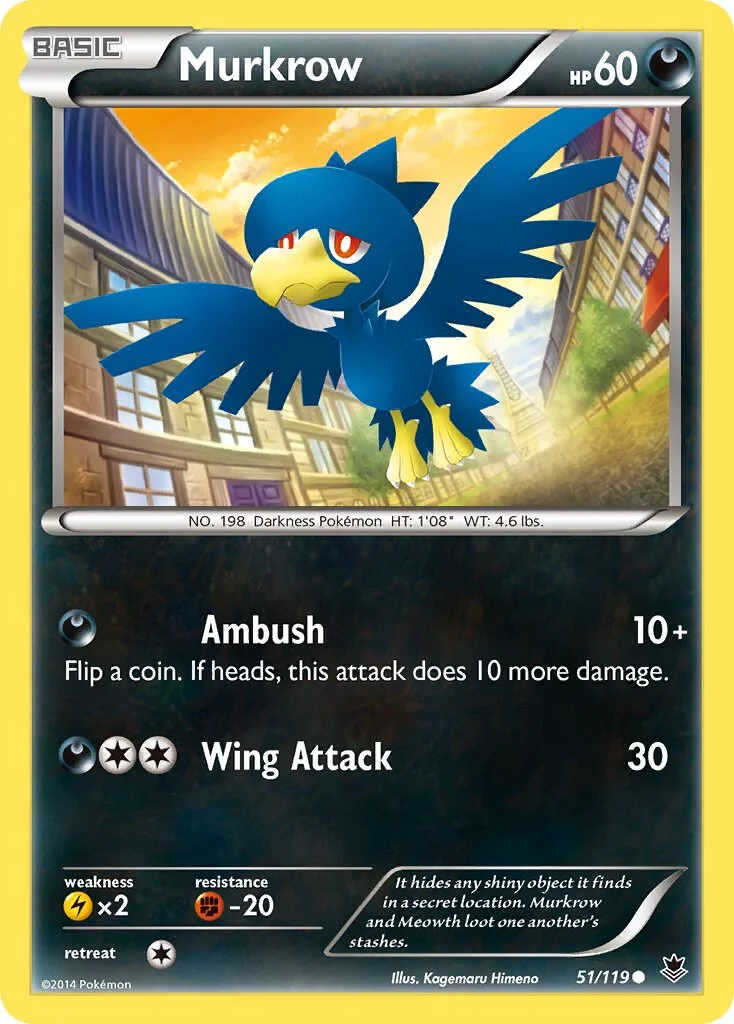 Murkrow 「PHF 51/119」「EN」
