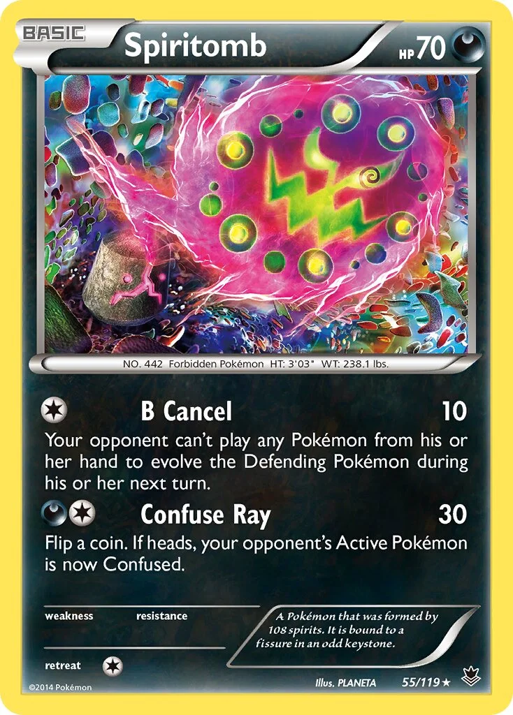 Spiritomb 「PHF 55/119」「EN」