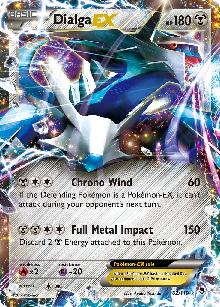 Dialga-EX 「PHF 62/119」「EN」