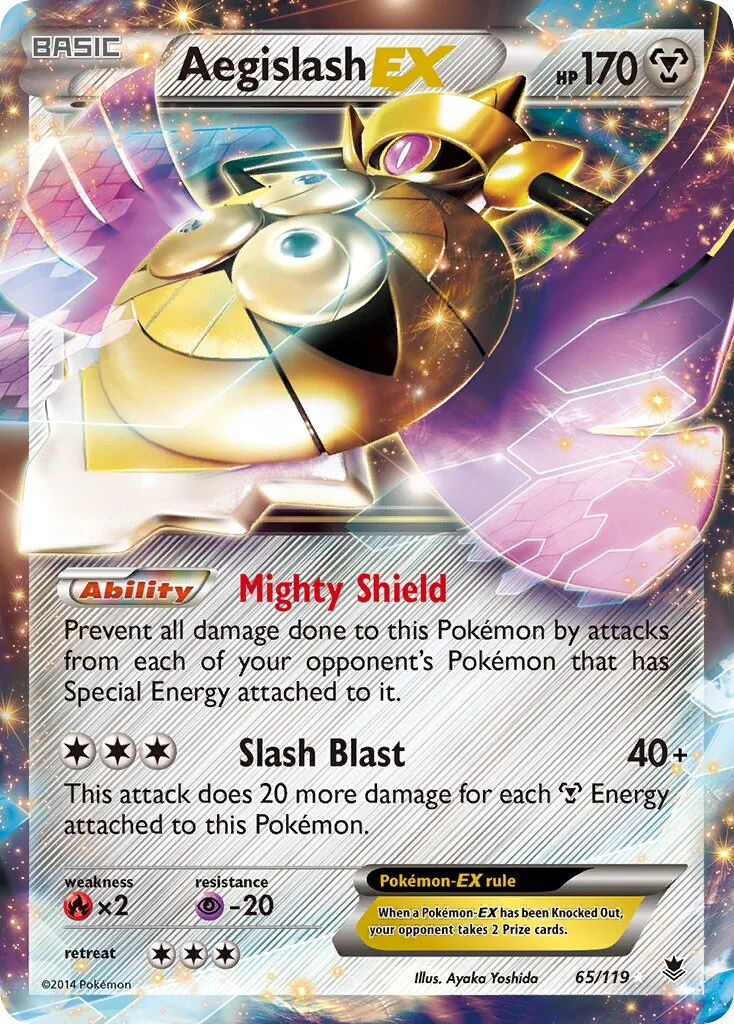 Aegislash-EX 「PHF 65/119」「EN」