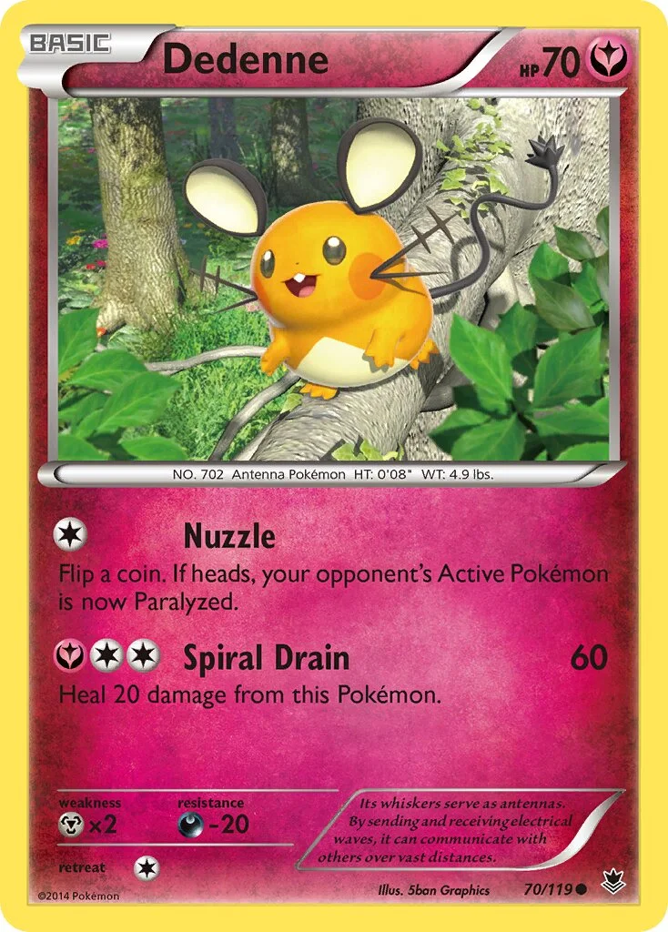 Dedenne 「PHF 70/119」「EN」
