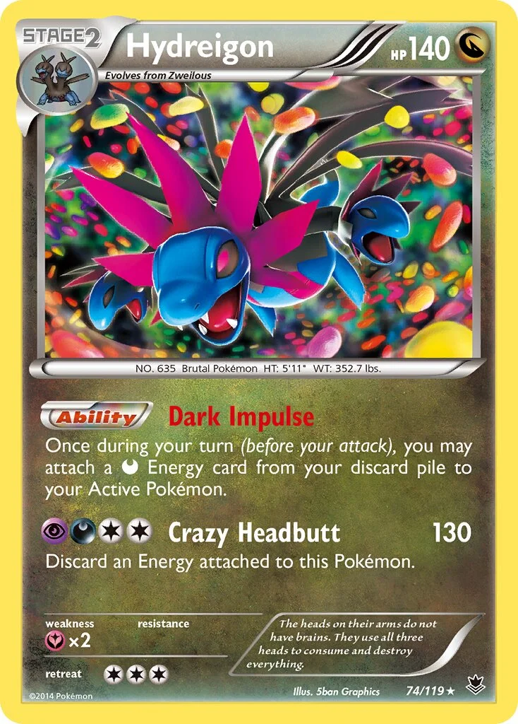 Hydreigon 「PHF 74/119」「EN」