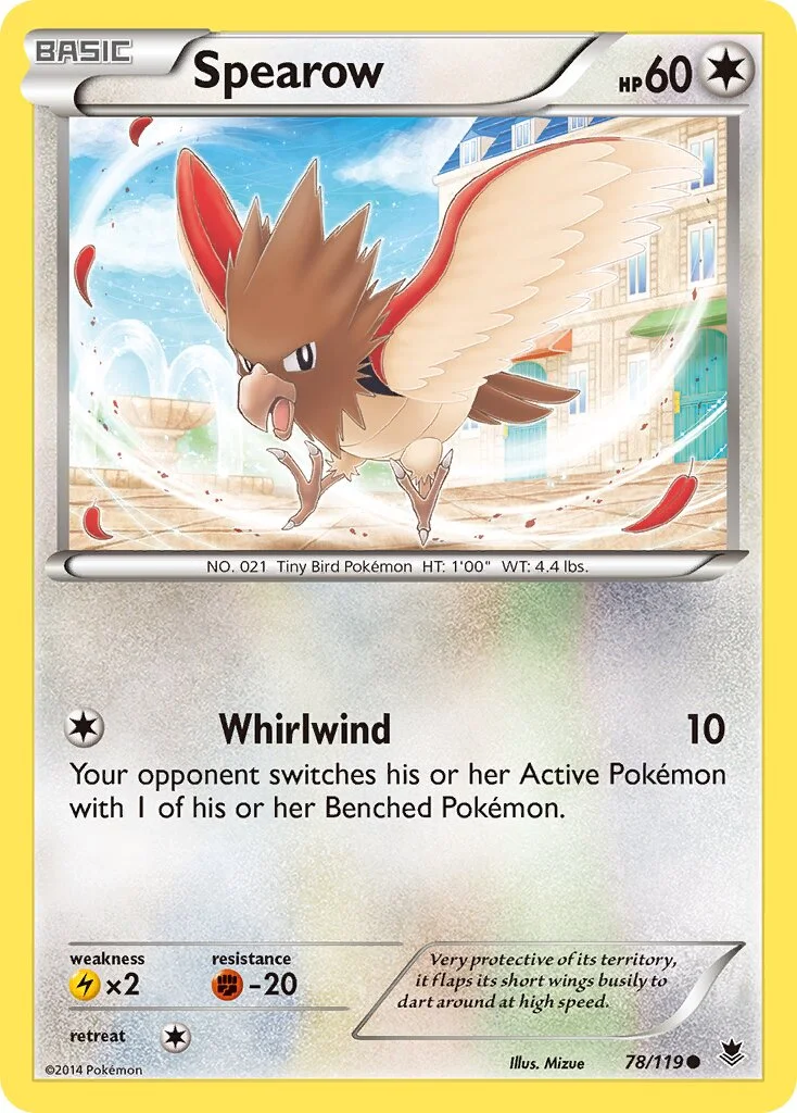 Spearow 「PHF 78/119」「EN」