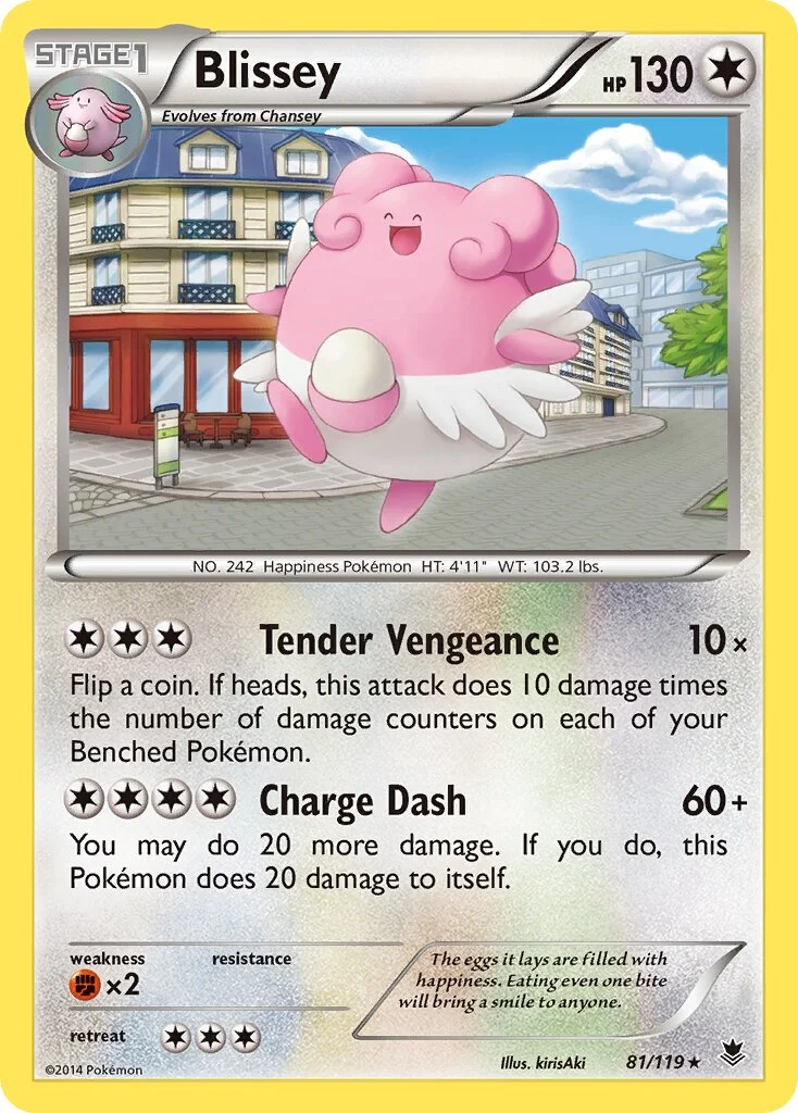 Blissey 「PHF 81/119」「EN」